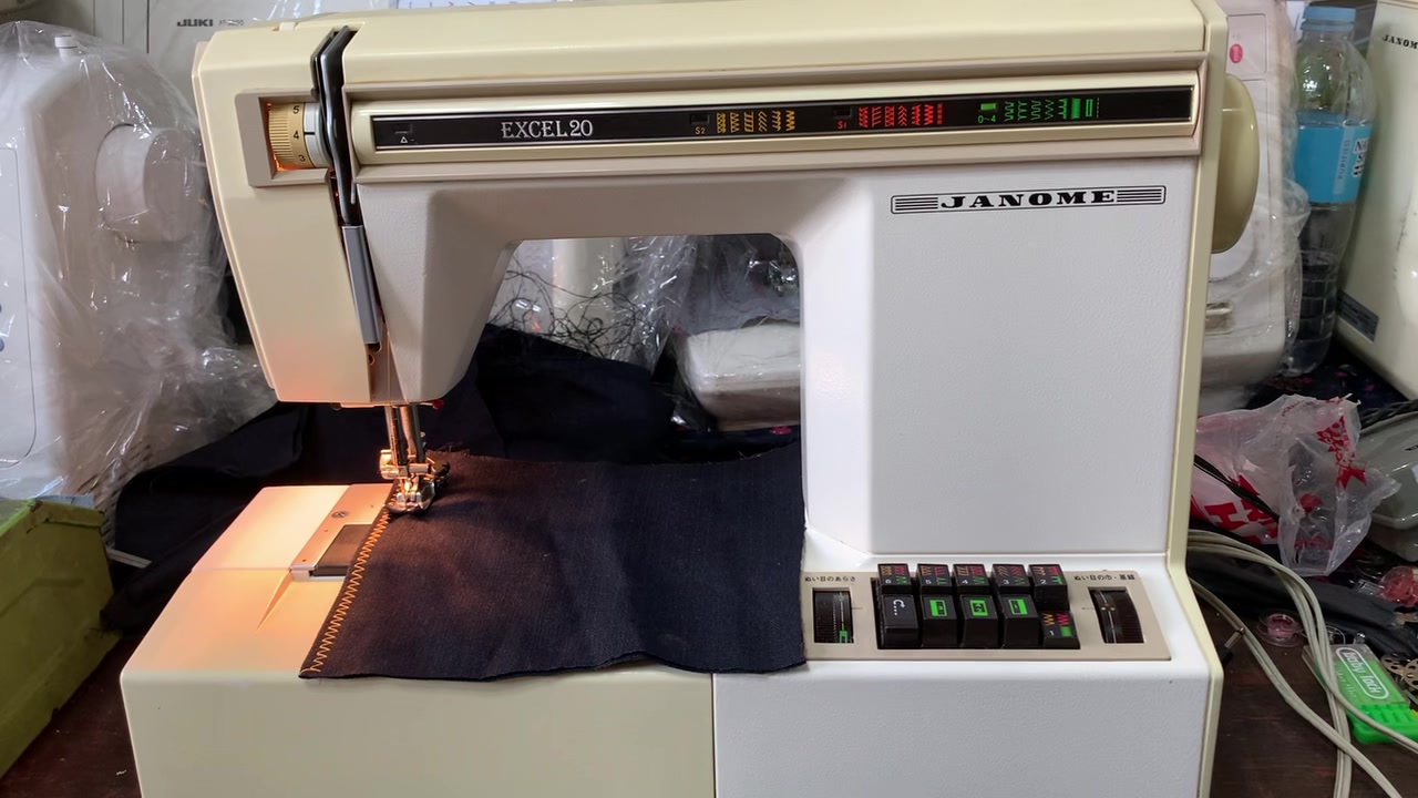 SUPER SALE ❤️❤️❤️ Janome Excel 20 ✔️HEAVY DUTY ✔️Foot 