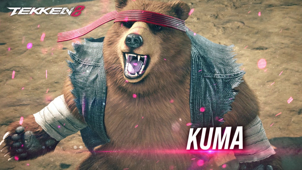 Kuma the bear is ready to bear-hug your spine in Bandai Namco's