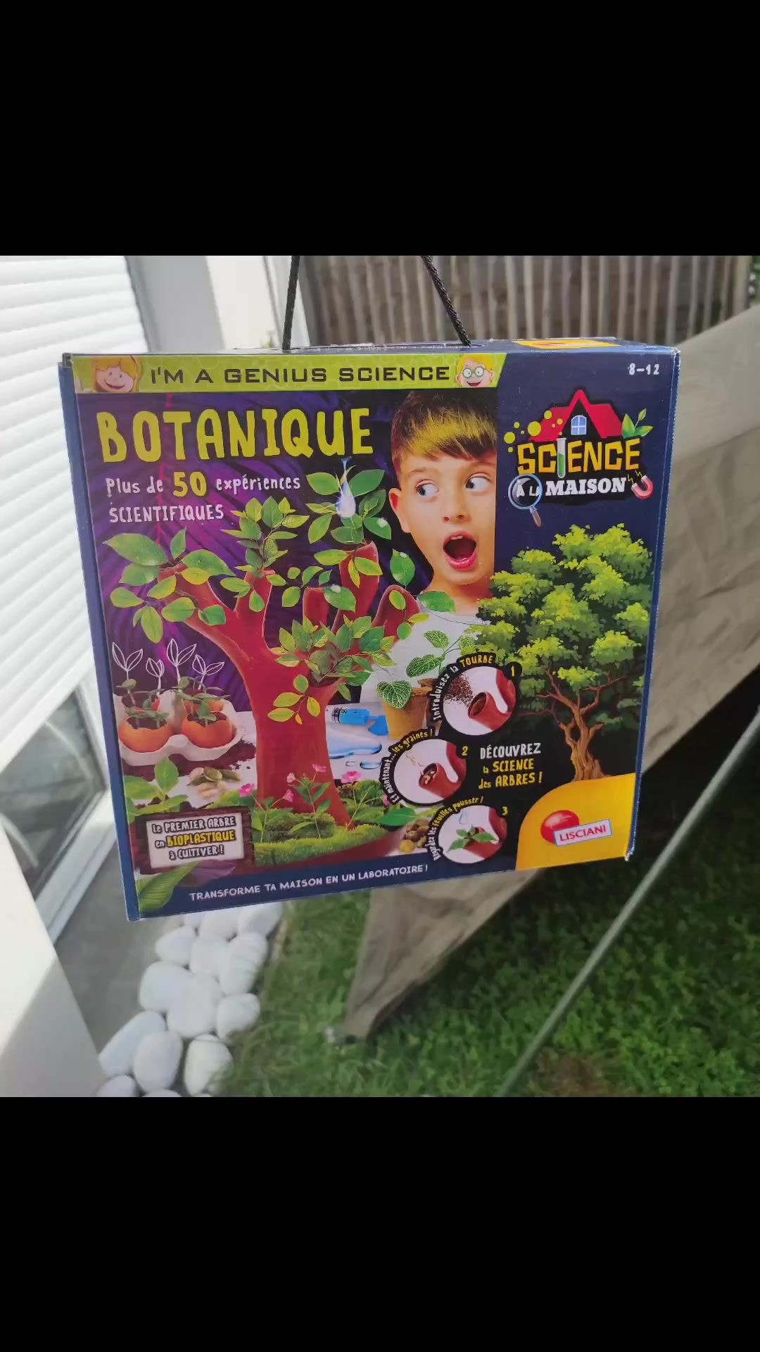 Kit Plantation Enfants Lisciani Kit Jardinage Botanique Pour Enfants - Serre Miniature Bois Dès 7 Ans Serre Botanique Lisciani 7 Ans Italie