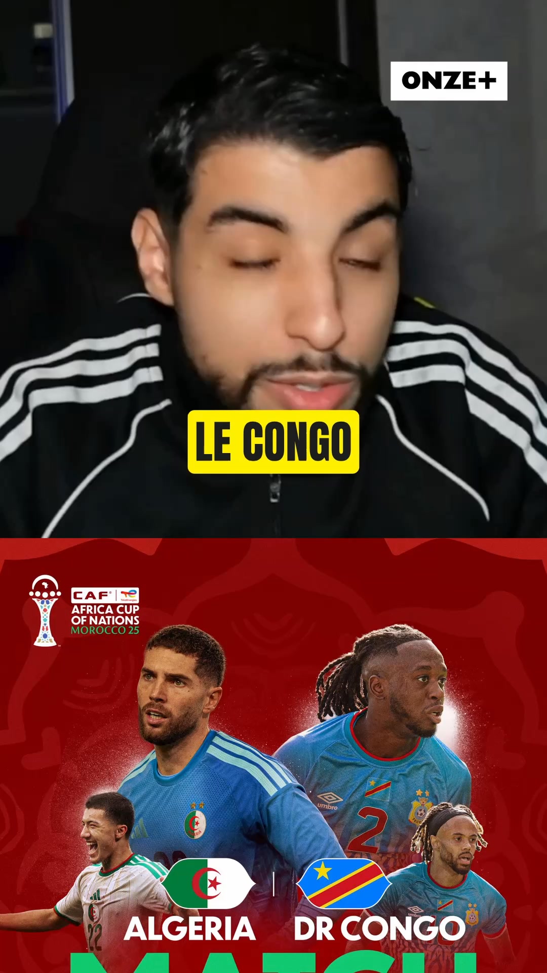 🇨🇩 Le Congo favori face à l’Algérie ? 📊 En tout cas pas sur le papier ⚠ ...
