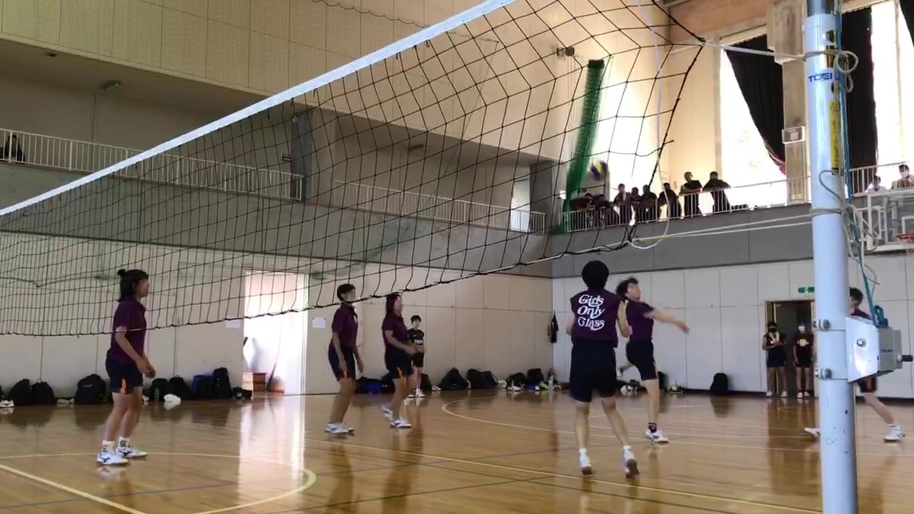 八戸学院光星高校 H組vsle組 バレー決勝戦 H組の優勝でした おめでとう