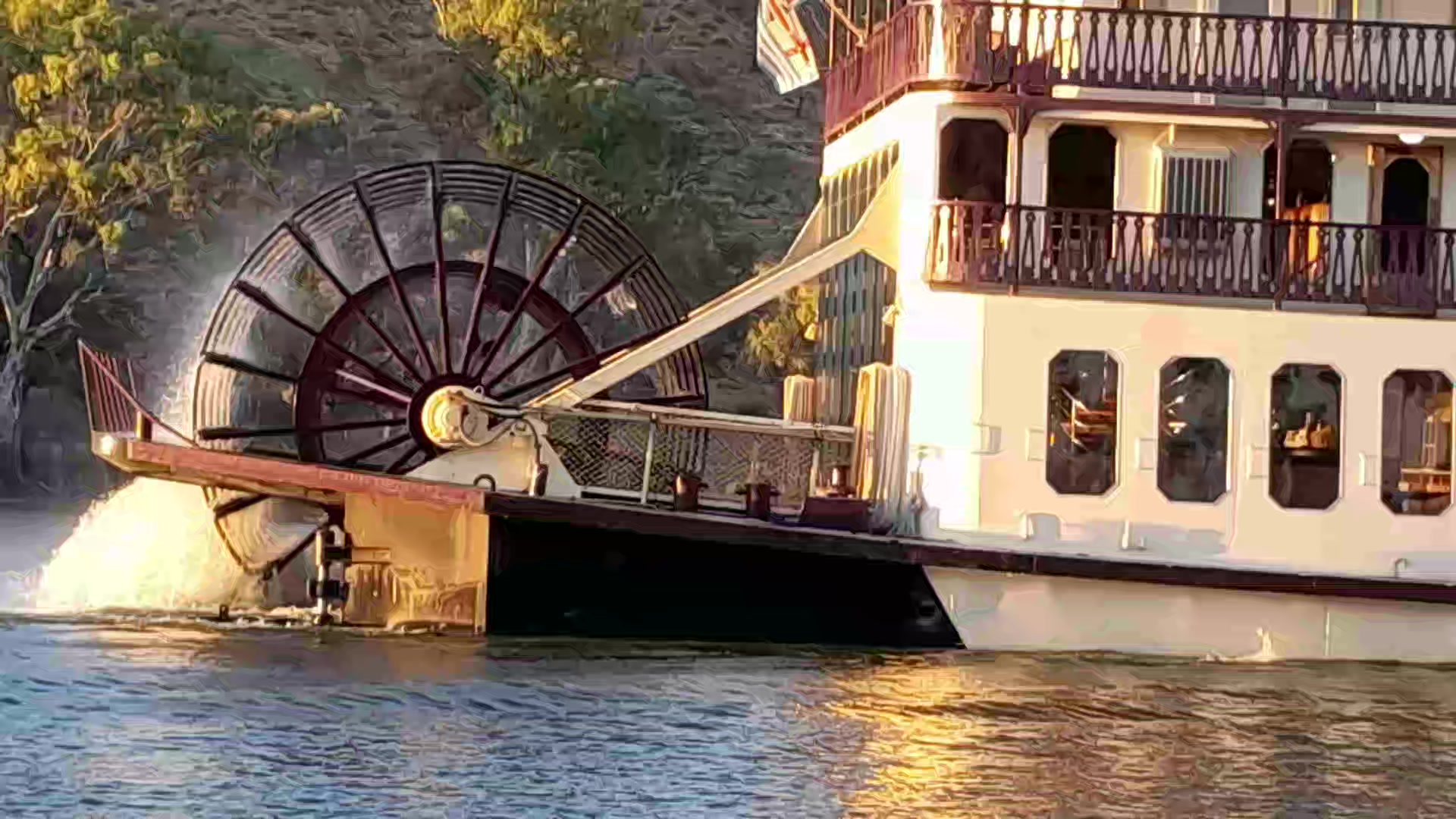 Murray River Paddleboats | Murray Princess heading upstream past Good ...