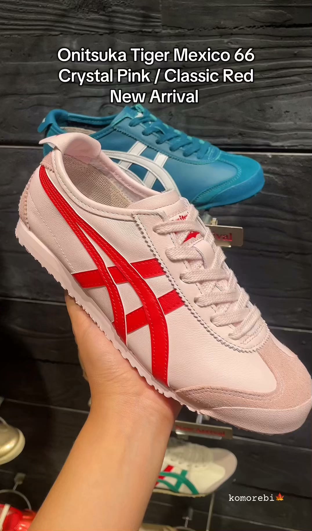 ⟡.·.*・゜♡ Okay this colorway is givinggg!✨ Onitsuka Tiger Mexico 66 Crystal