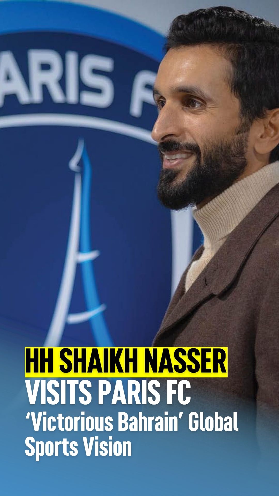 HH Shaikh Nasser bin Hamad Visits Paris FC Headquarters, Highlights ...