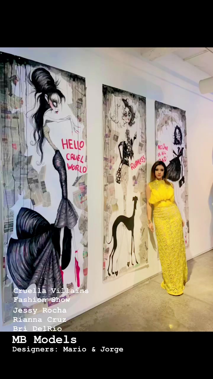 #MBmodels Jessy Rocha, Rianna Cruz, Bri DelRio Designers: Mario & Jorge ...