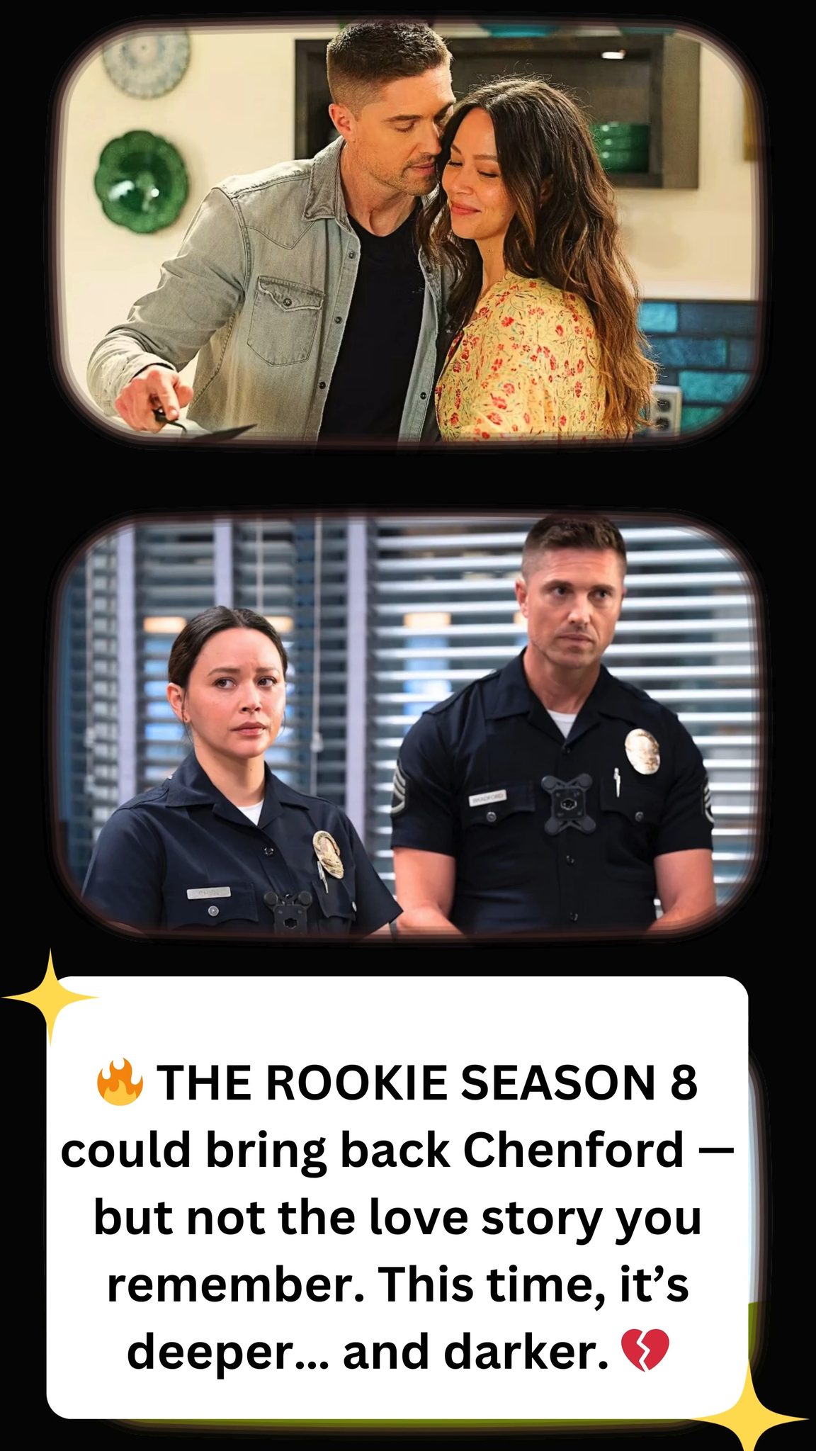 💔 REELS SPOILER SCRIPT — “THE ROOKIE: CHENFORD REUNION? 💥 LOVE OR ...
