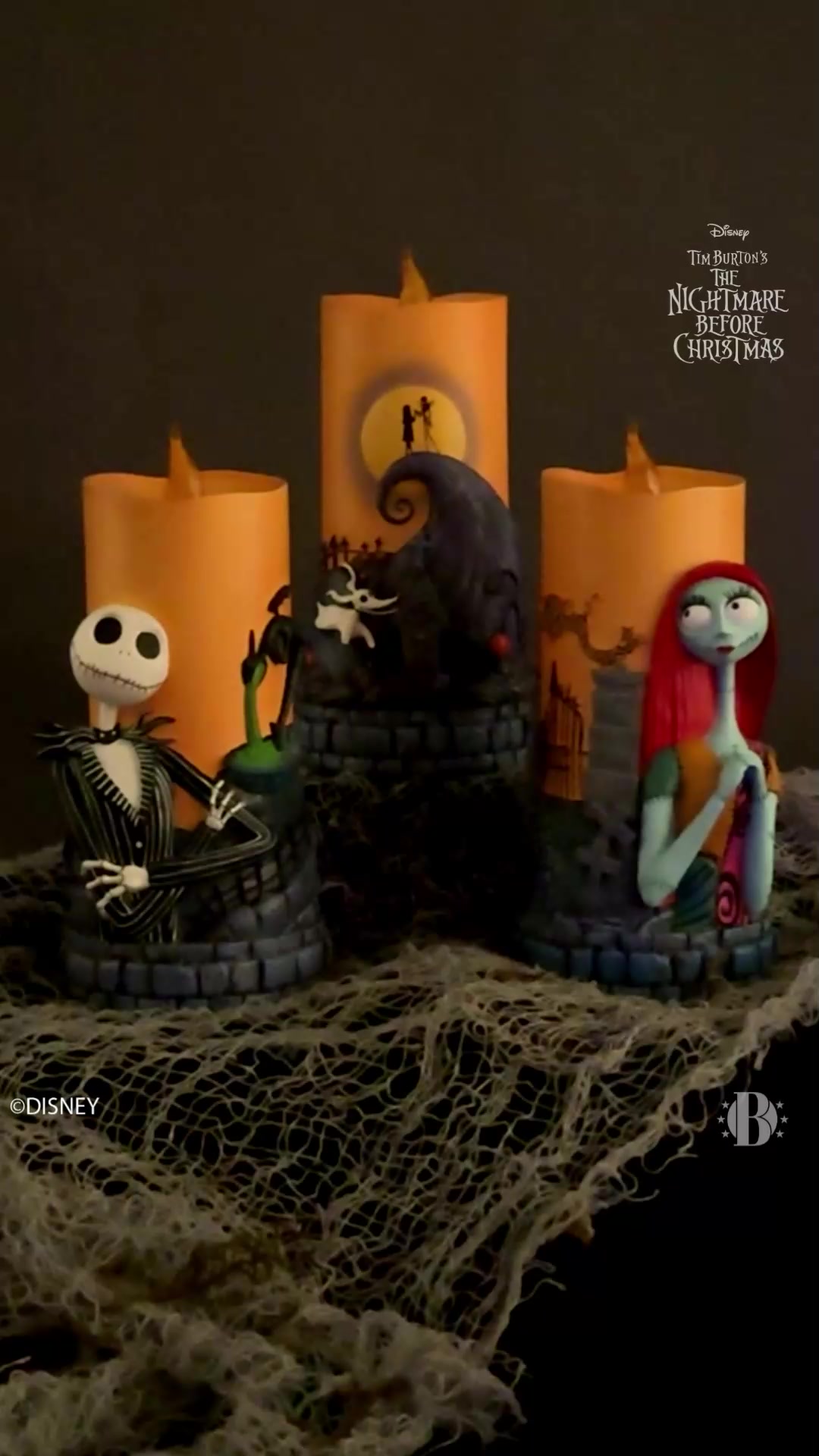 Illuminate the night! Made for fans of Disney Tim Burton's The