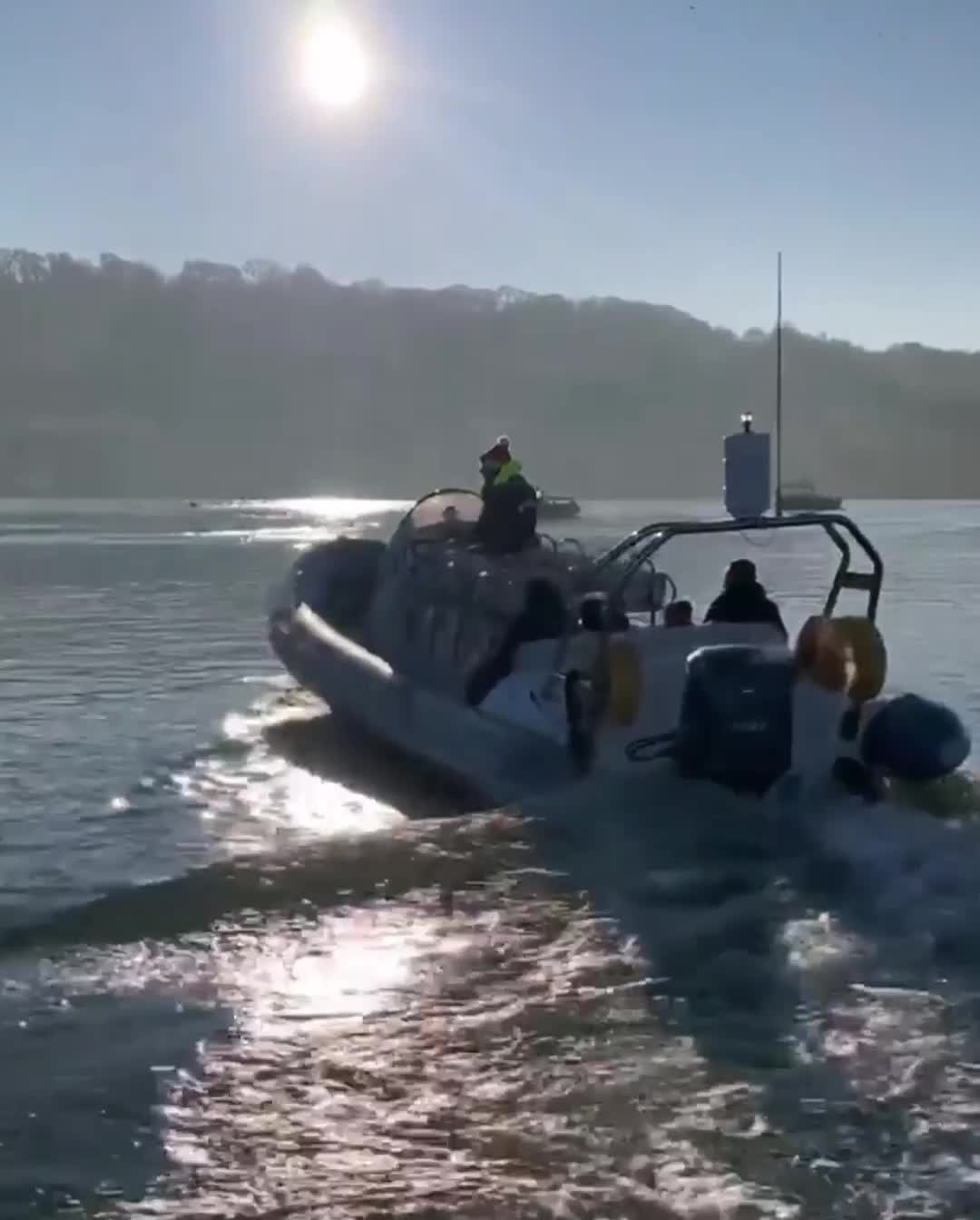 What are your plans this weekend? How about a boat ride around Anglesey ...