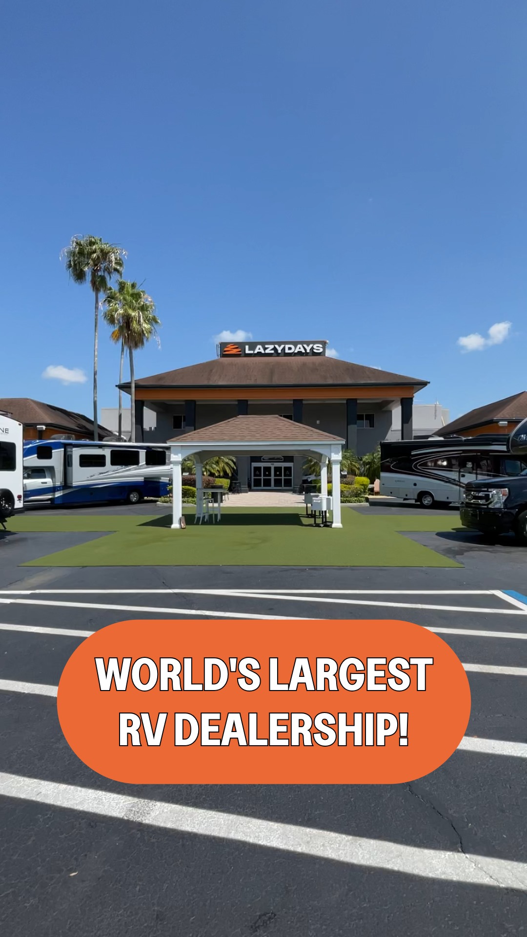 Come with us to tour the world's largest RV dealership! 🚐 126 acres of ...