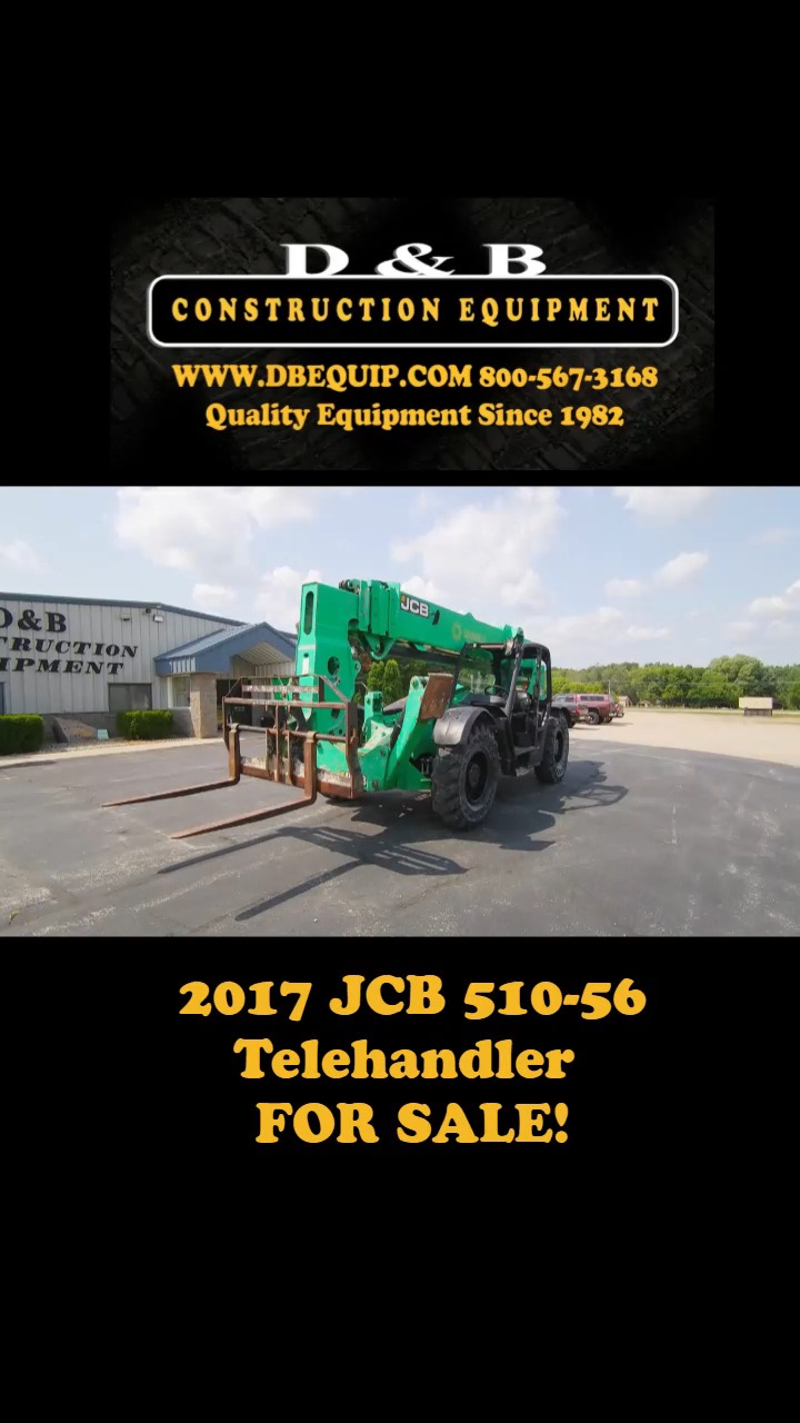 2017 JCB 510-56 Telehandler Stock# 7665 Asking $48,800 Very Clean