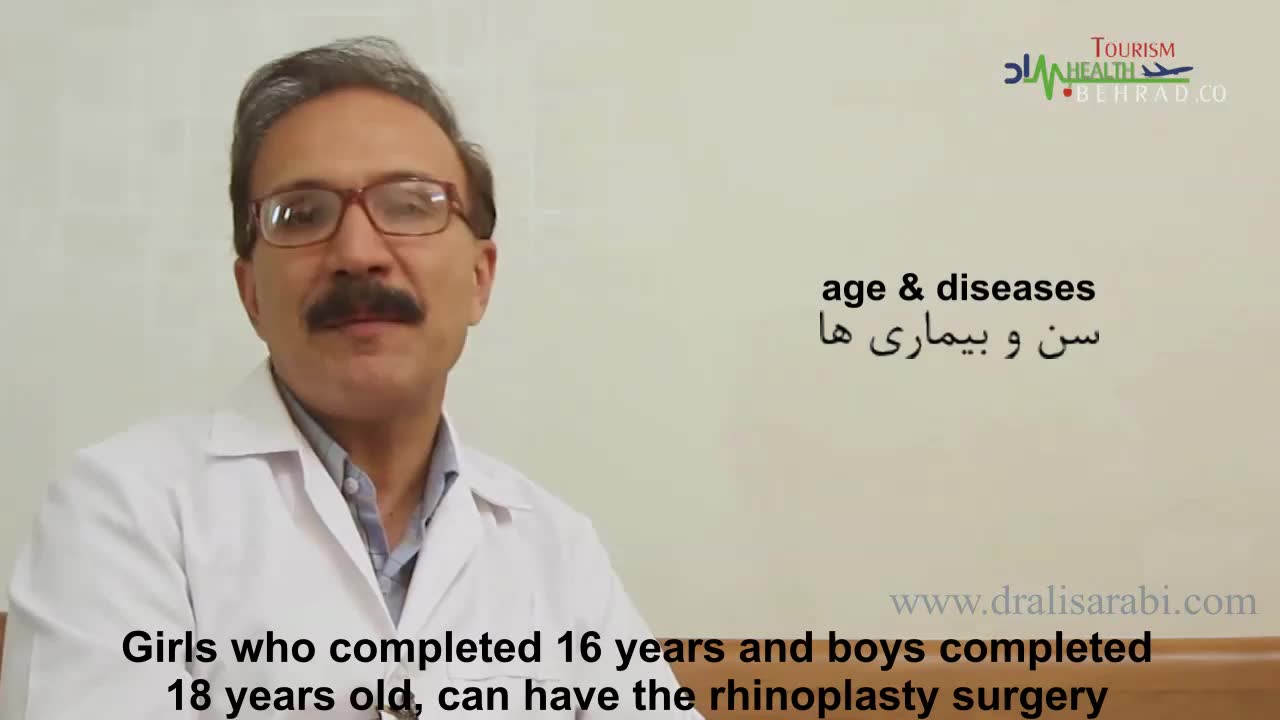 Dr Ali Sarabi Rhinoplasty in iran - Dr. Seyed Ali Sarabi ENT specialist ...