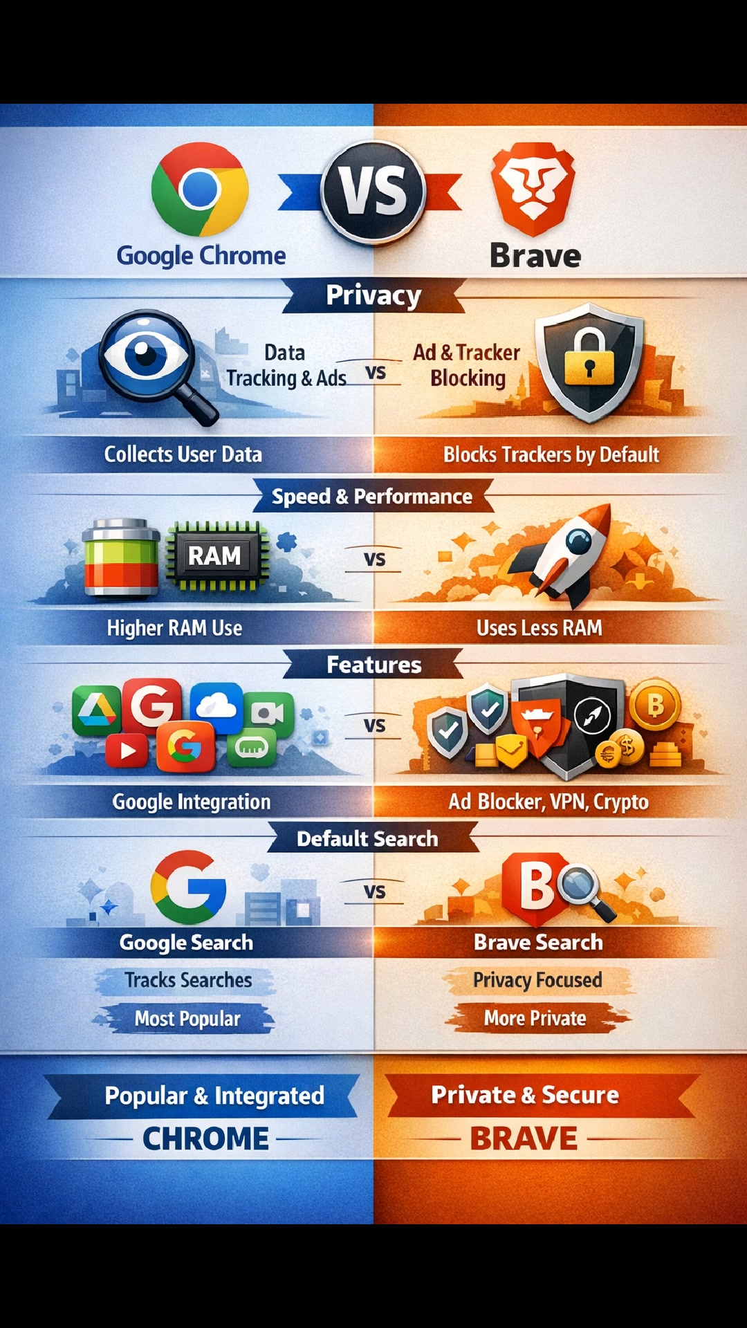 Google Chrome vs Brave – Full Privacy & Speed Comparison (2026 ...