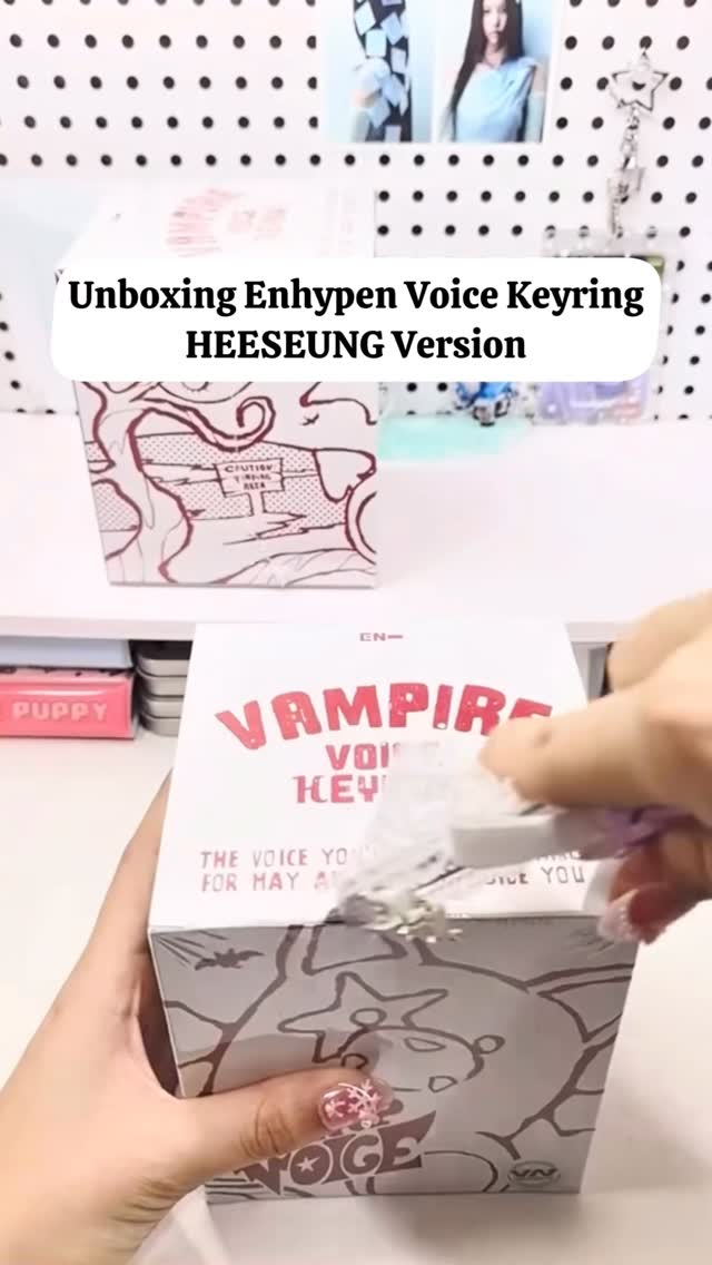 ENHYPEN - THE SIN : VANISH 7th Mini Album VOICE KEYRING HEESEUNG