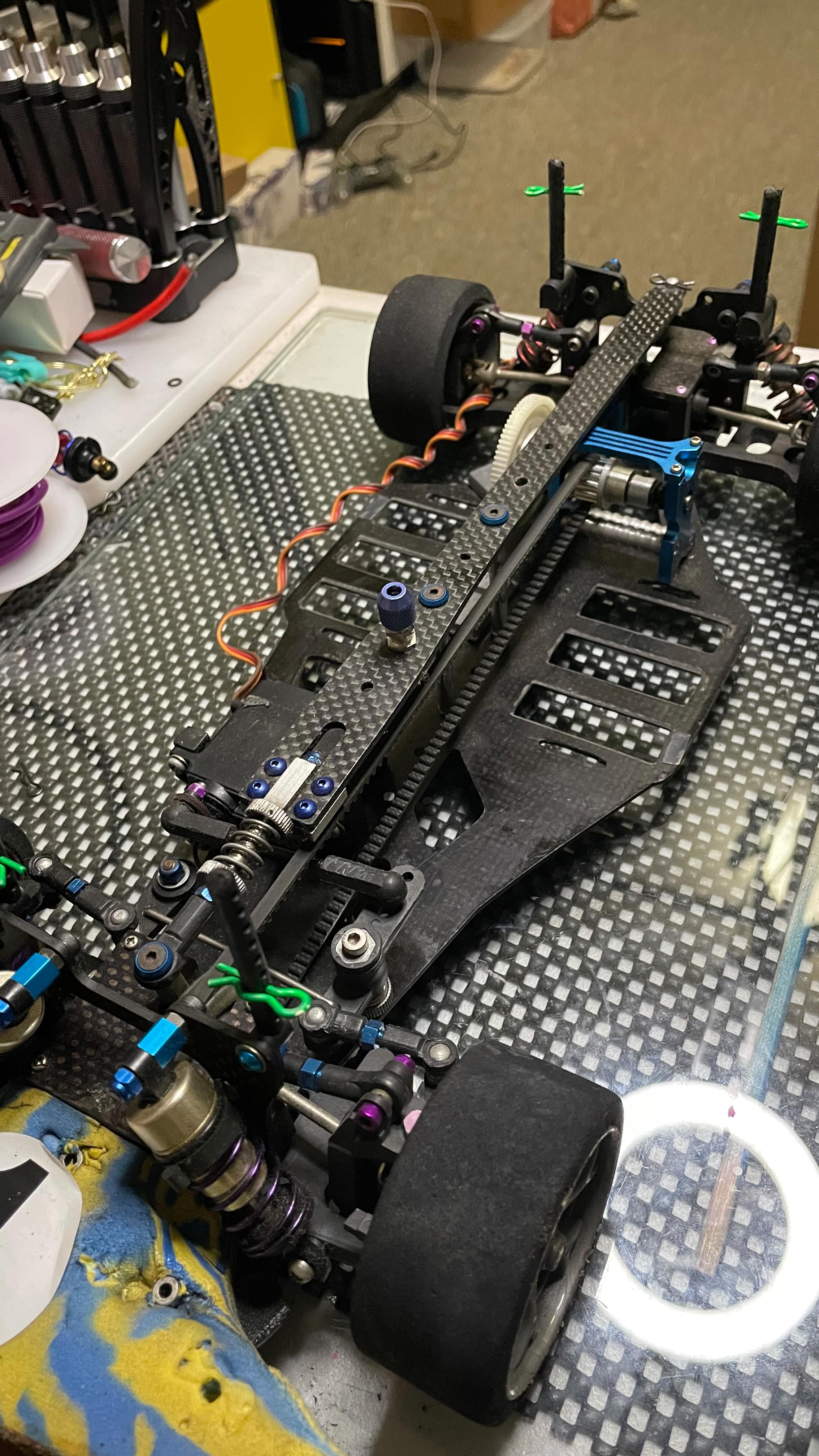 Yokomo MX-4 RC car from 1999 World Championships in Rauma, Finland