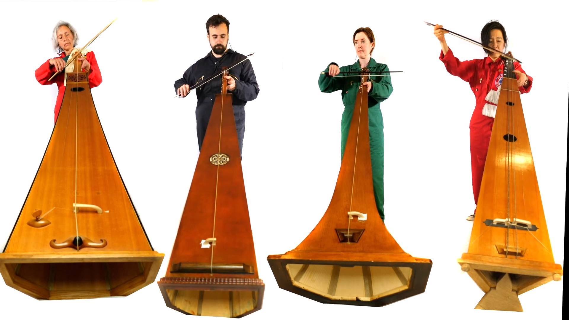 These extraordinary instruments are Trumpet Marines – two metre-high ...