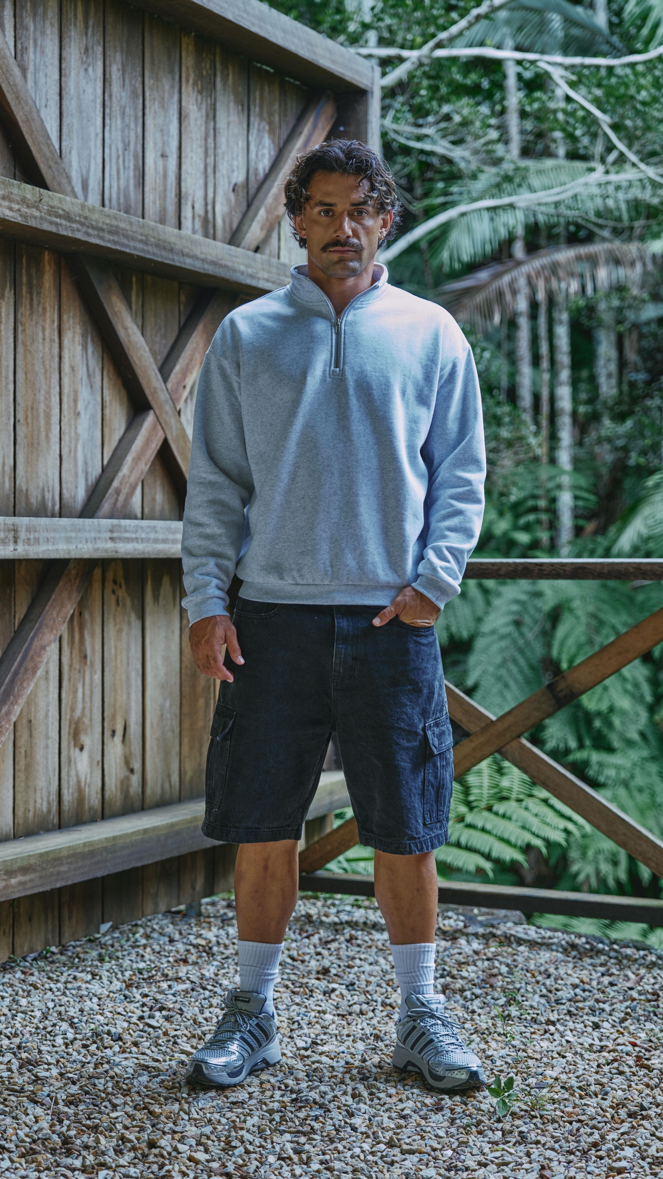 Quarter Zip Sweat Fit Check ✓ | Hallensteins