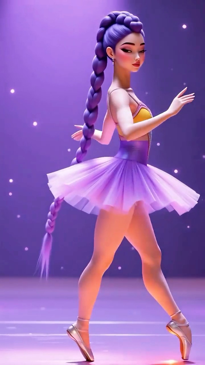 Rumi reveals her elegant side in a breathtaking ballet performance with ...