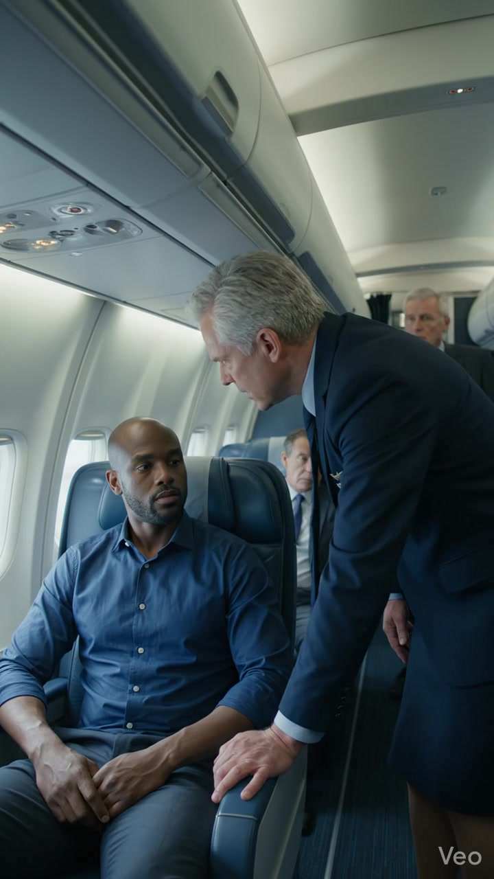 A white passenger pointed at a Black teen in First Class and