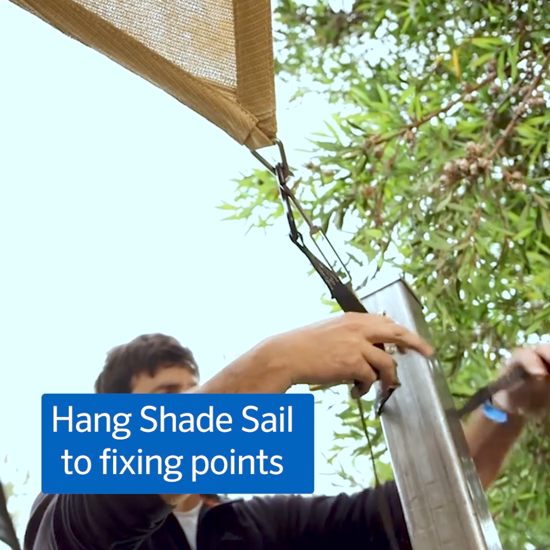 How to install shade like a pro and transform your outdoor space! Say ...