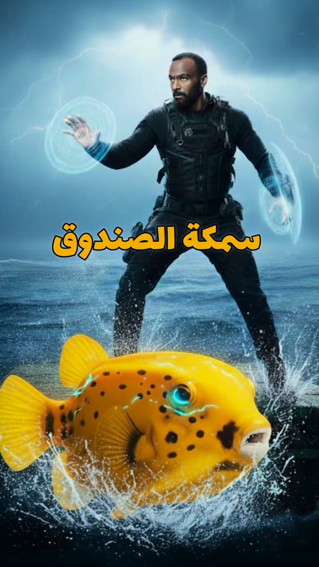 سمكة من اغرب الأسماك في البحار و المحيط 🤯( yellow box fish ) #غوص ...