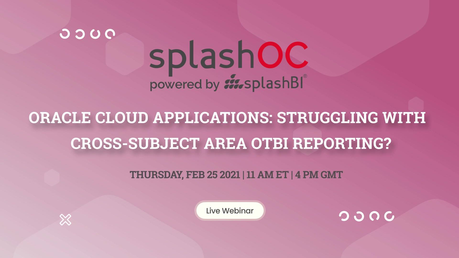 Live Webinar - Oracle Cloud Applications Data | As enterprises evolve ...