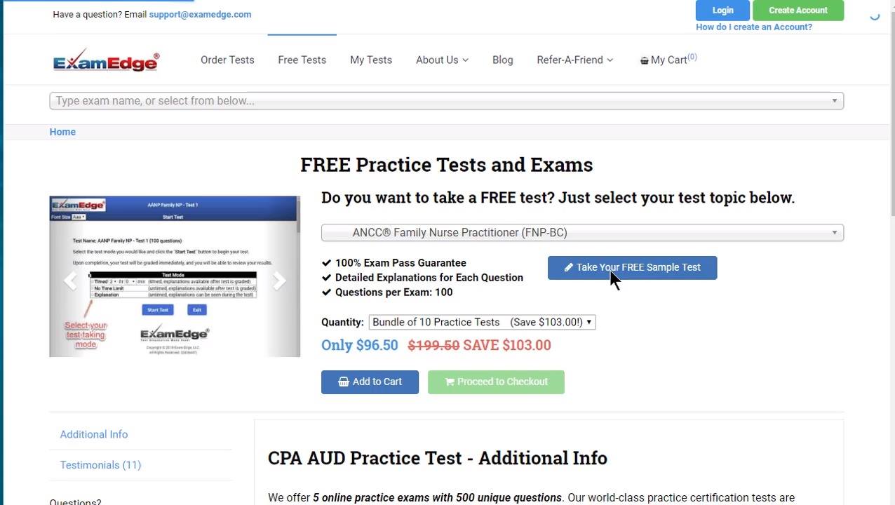 Studying for your certification exam? Let us help! Exam Edge offers a ...