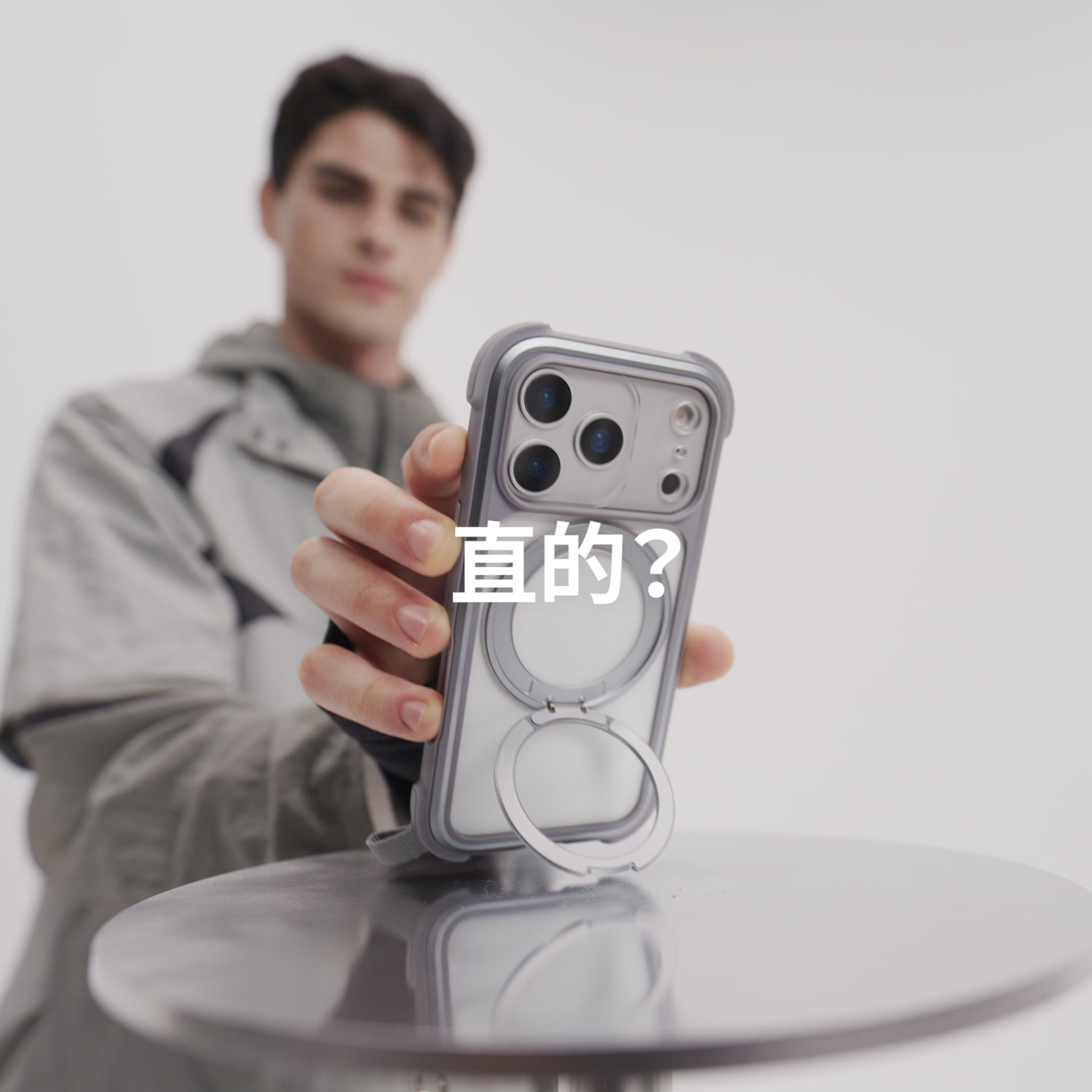 Odyssey Stand M｜能站立的超軍規防摔殼 360° 自由旋轉支架｜想橫想豎，角度隨心 航太級鋁合 + 仿皮革工藝｜手感質感全面升級 ...