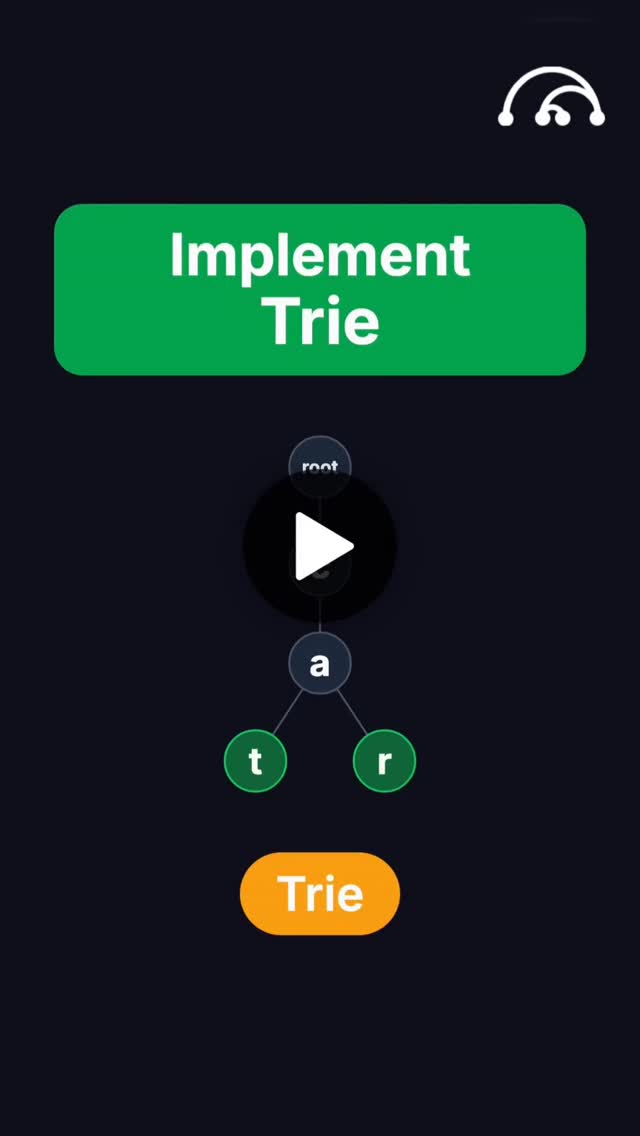 Implement Trie (Prefix Tree) | LeetCode 208 Another Blind 75 must-solve ...