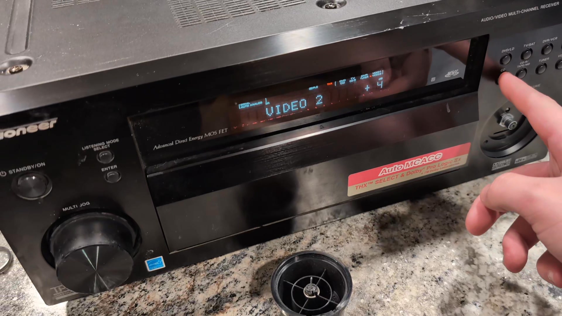 Pioneer VSX-1014TX amp error issue resolved