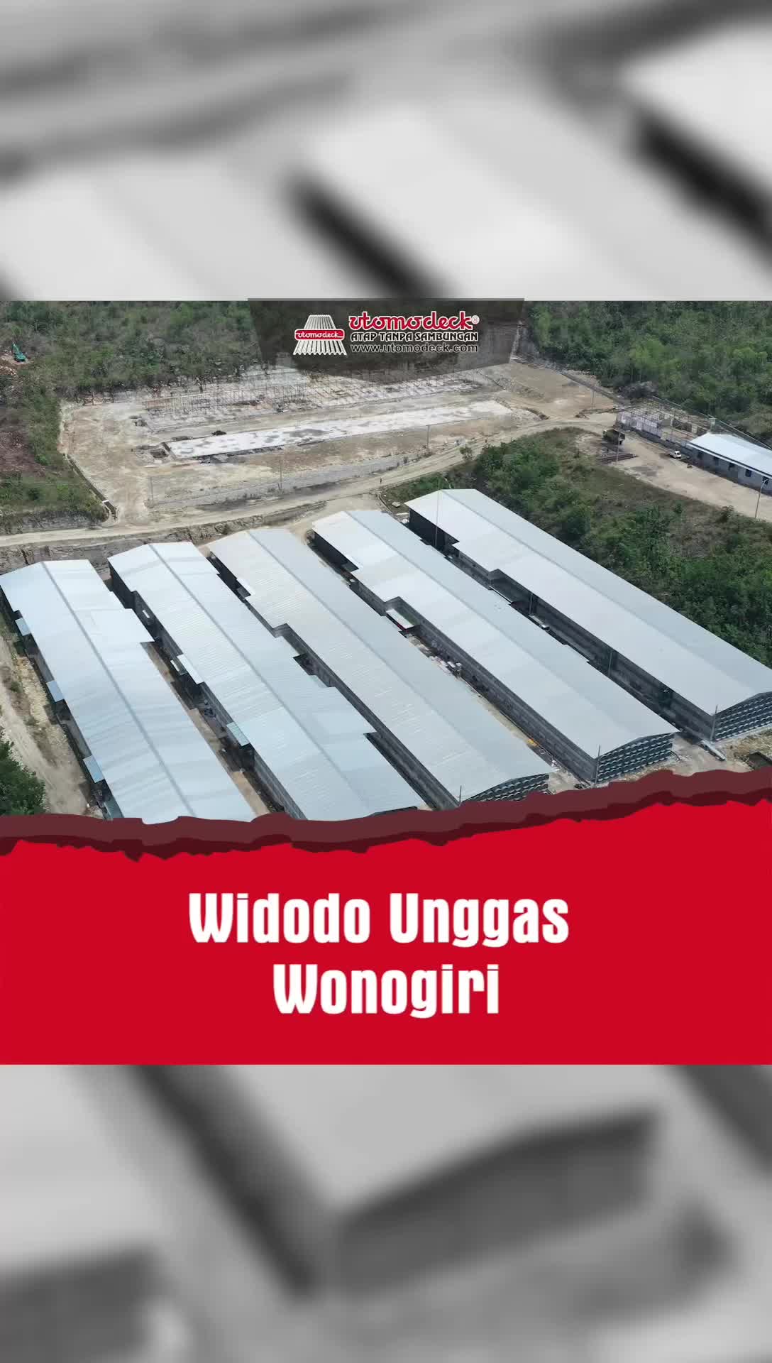 Ini dia salah satu proyek Utomodeck menggunakan Atap U 1040 B, salah ...
