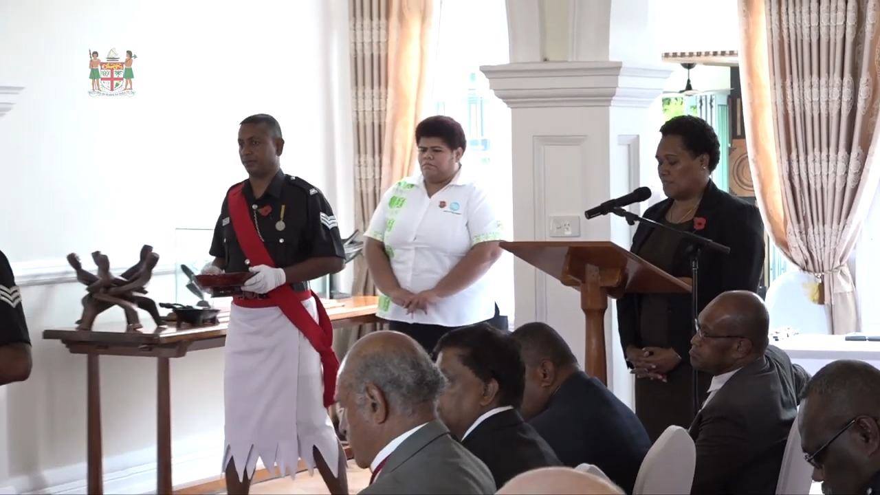 The President of the Republic of Fiji, His Excellency Major-General ...