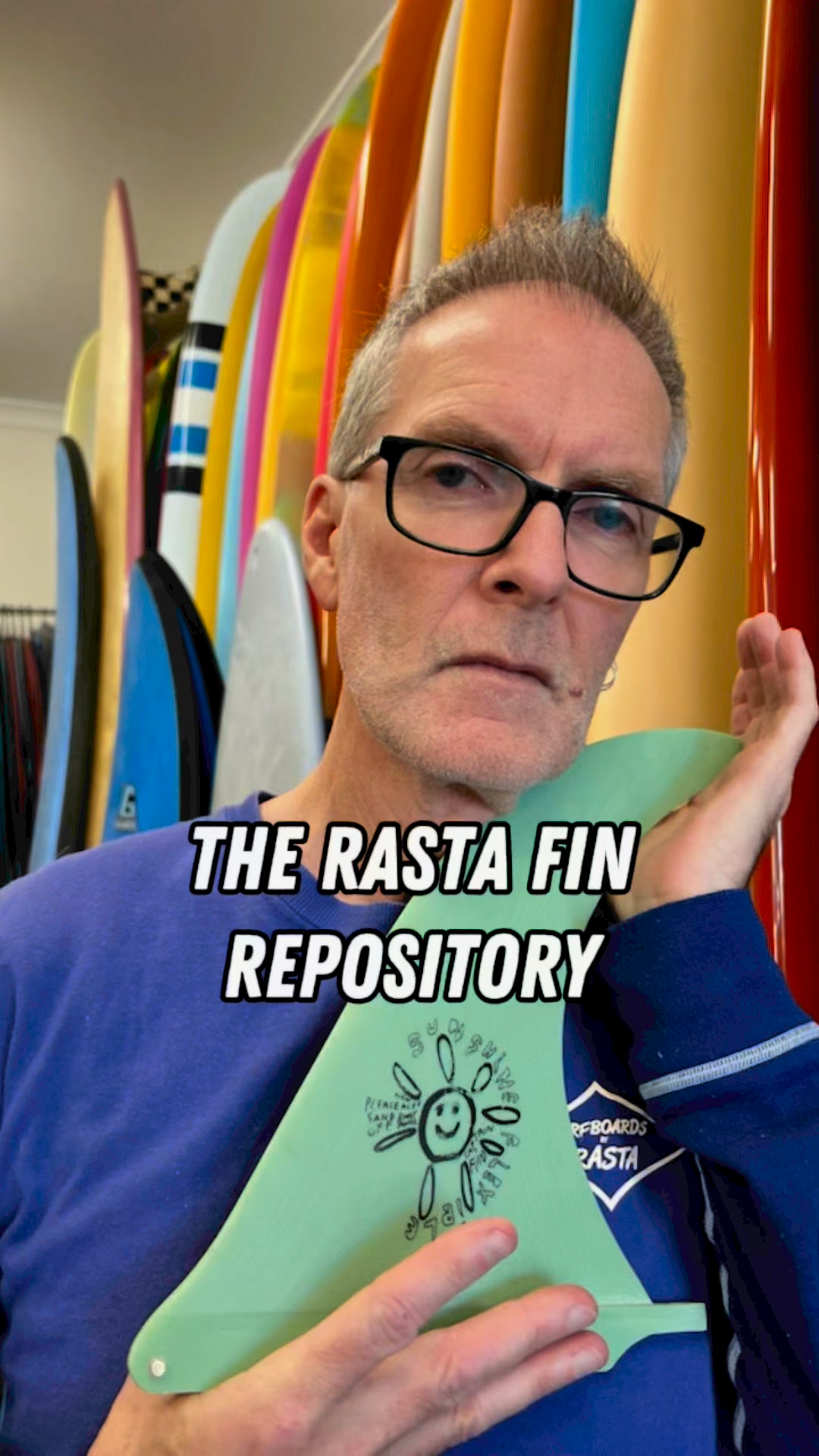 This week we look at the Alex Knost Sunshine Fin, short and sweet