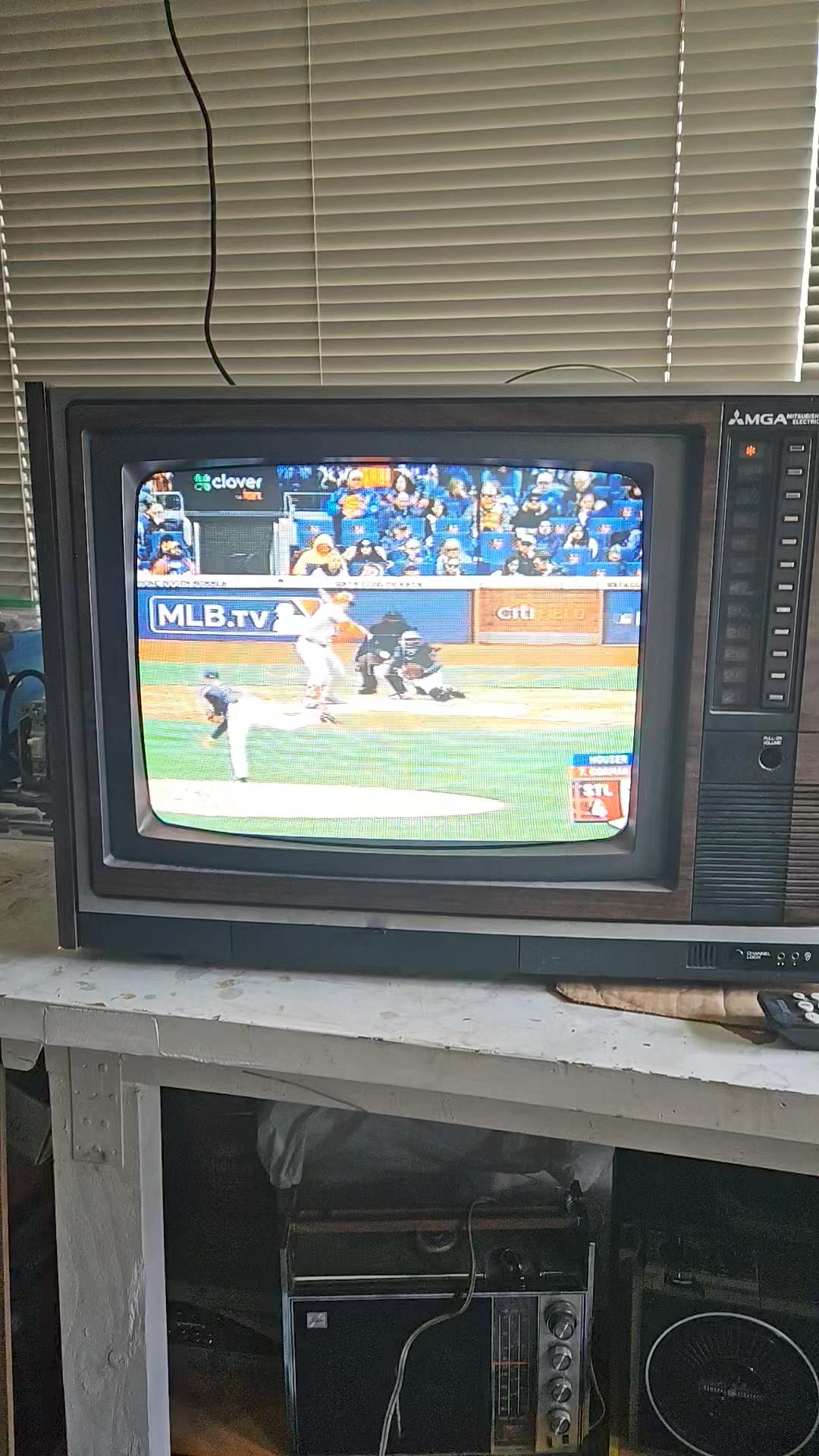 Just found an old mitsubishi tv 20 works very well