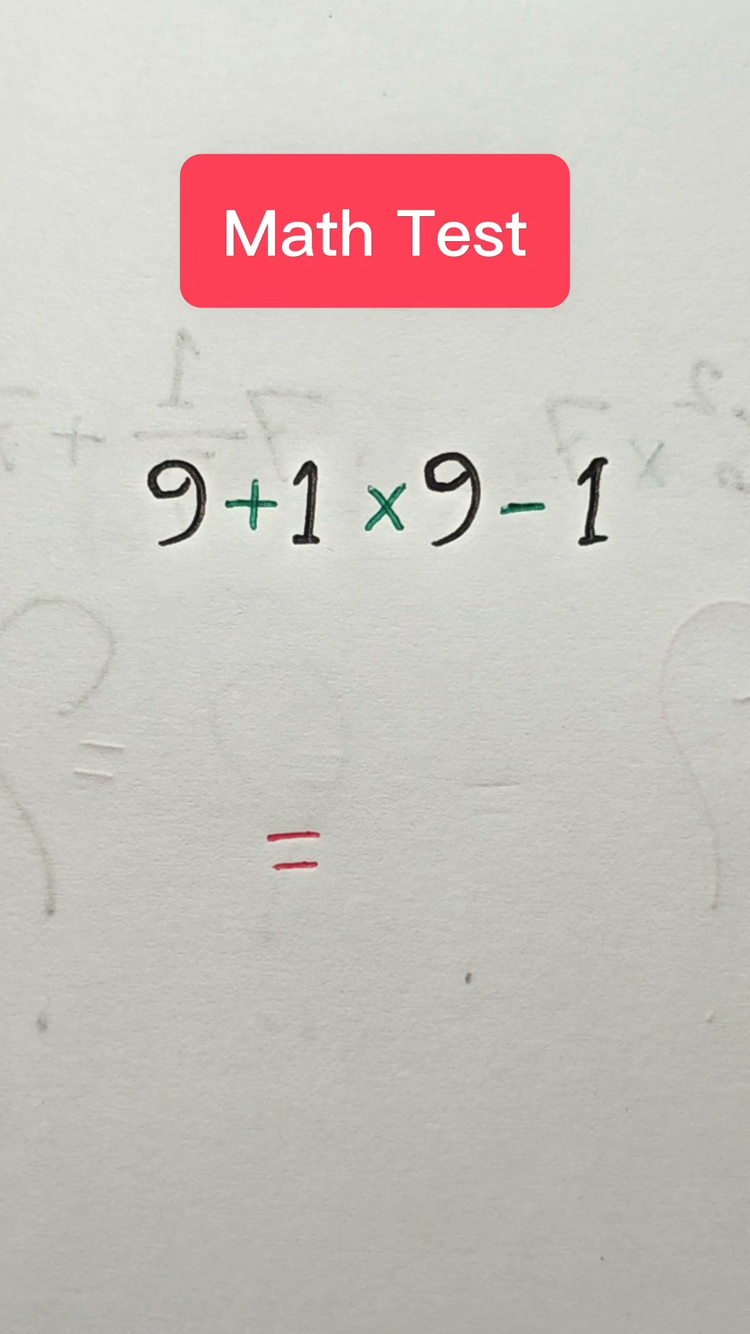 Think Fast—This Math Test Has a Hidden Trap! 👀🧠 #mathtest