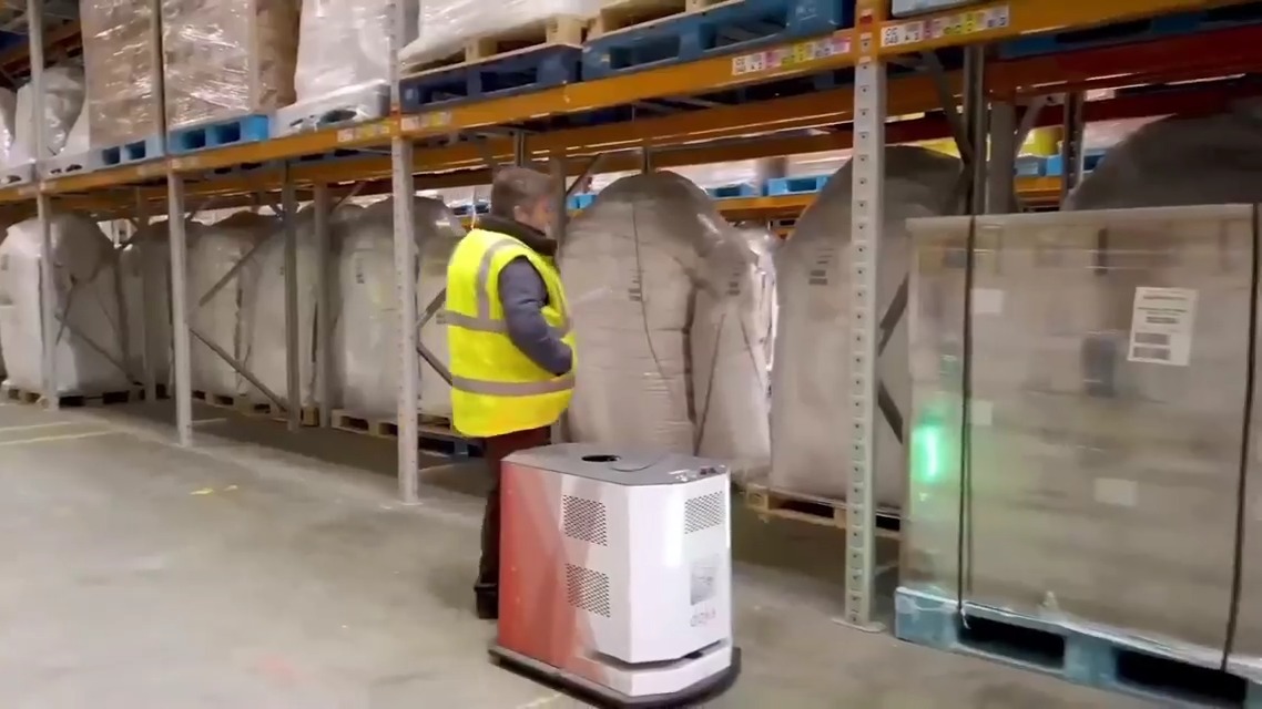 inventAIRy XL is a fully autonomous warehouse drone and robotic ...
