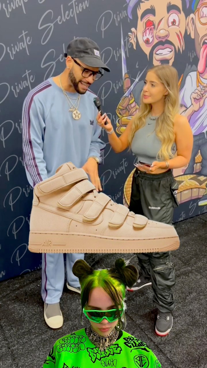 Before #BillieEilish got an Air Jordan 15 collab of her own, she