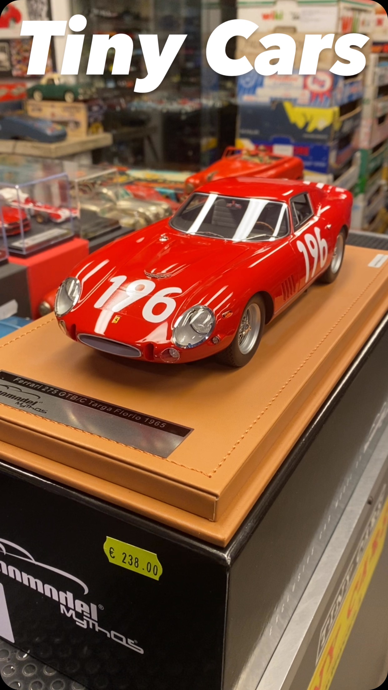 1963 Ferrari 250 GTO Targa Florio 1:43 Scala by Bang Models Made