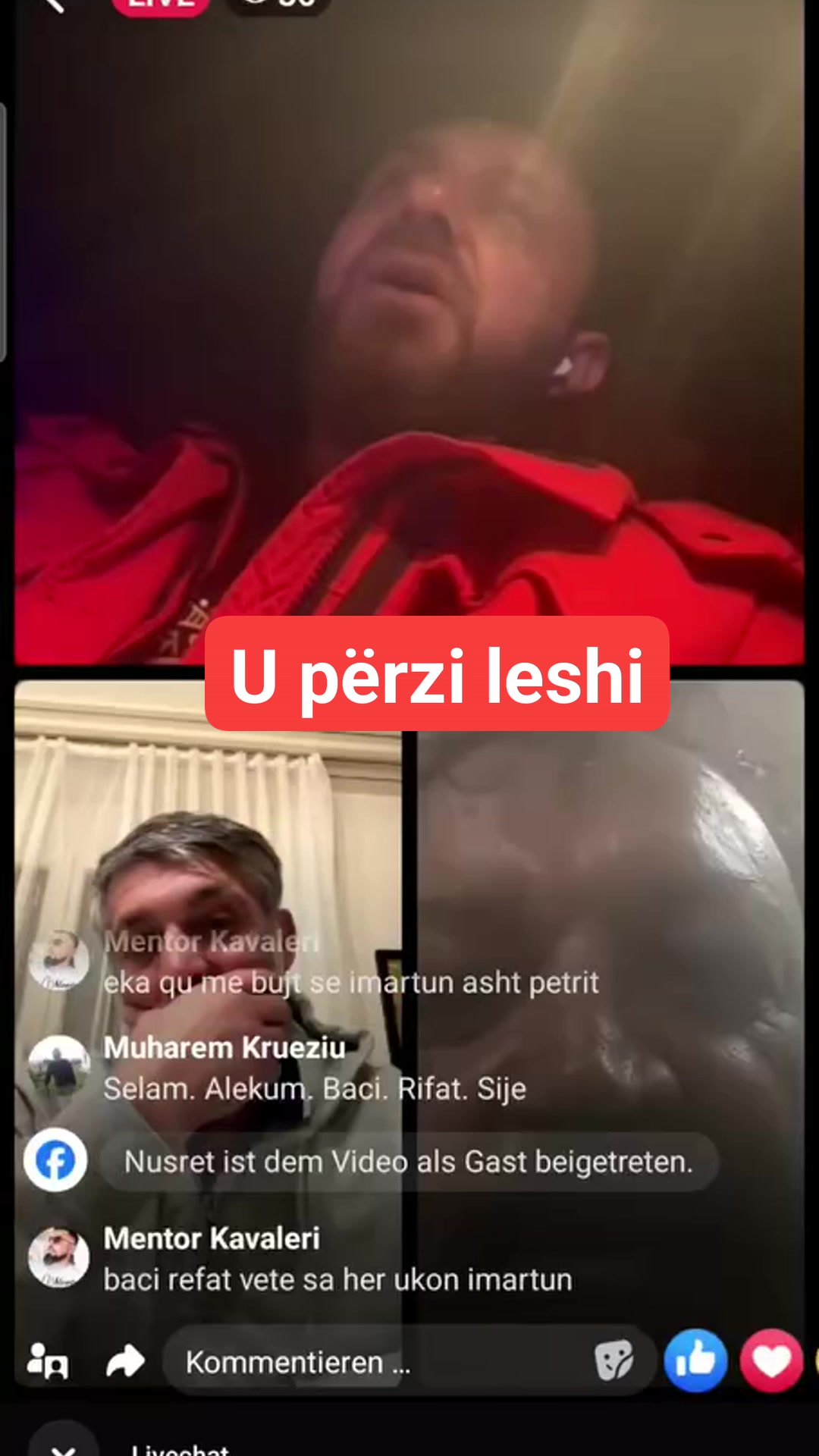 Ju lutem vetem shperndaje . Ndegjoni se si Sabit Rrahmani edhe Adi ...