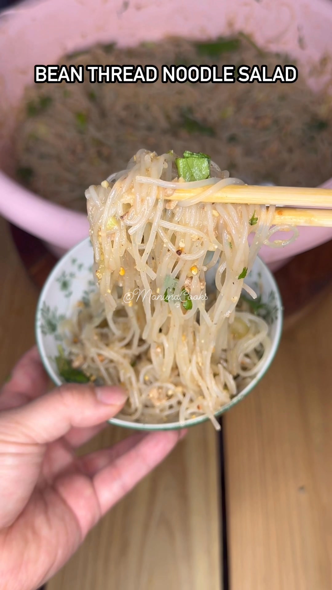 Recipe here: Bean Thread Noodle Salad Serves: 2–4 Protein: Minced pork ...