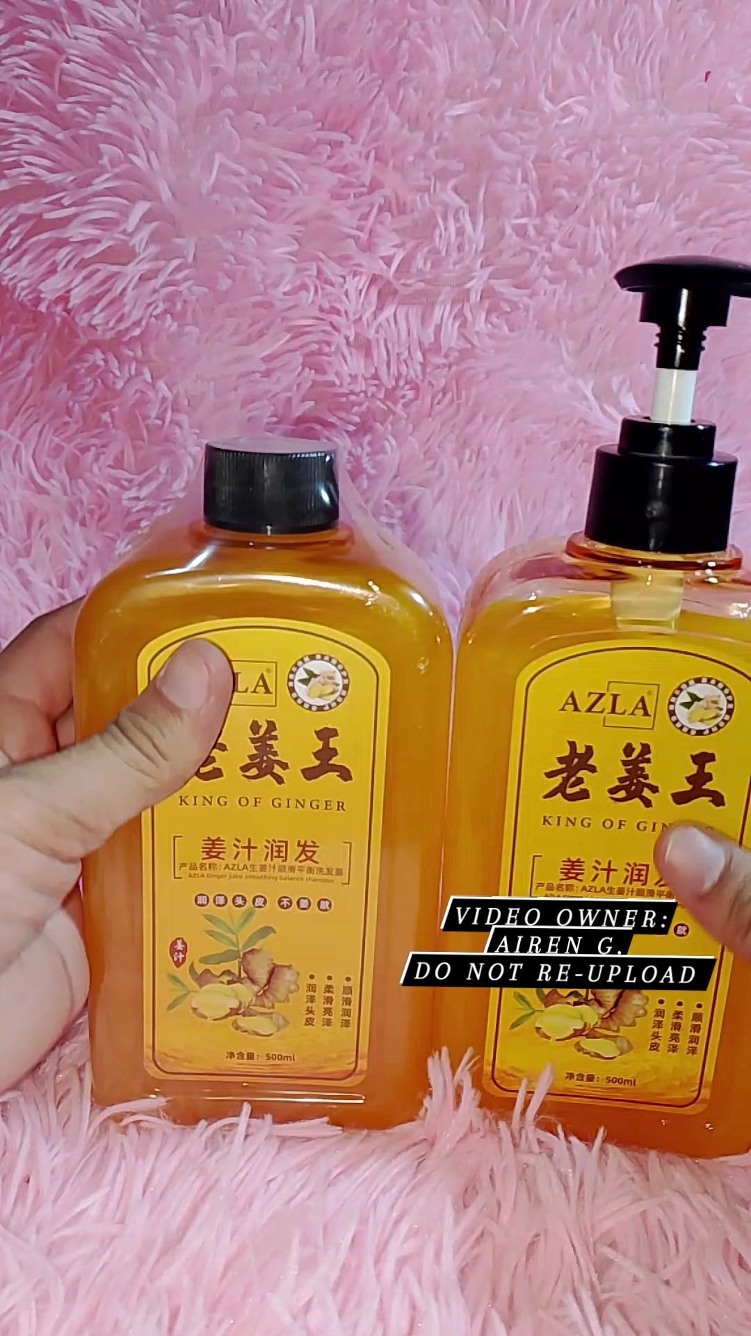 I've been using this AZLA GINGER SHAMPOO for a while now, And na amazed ...