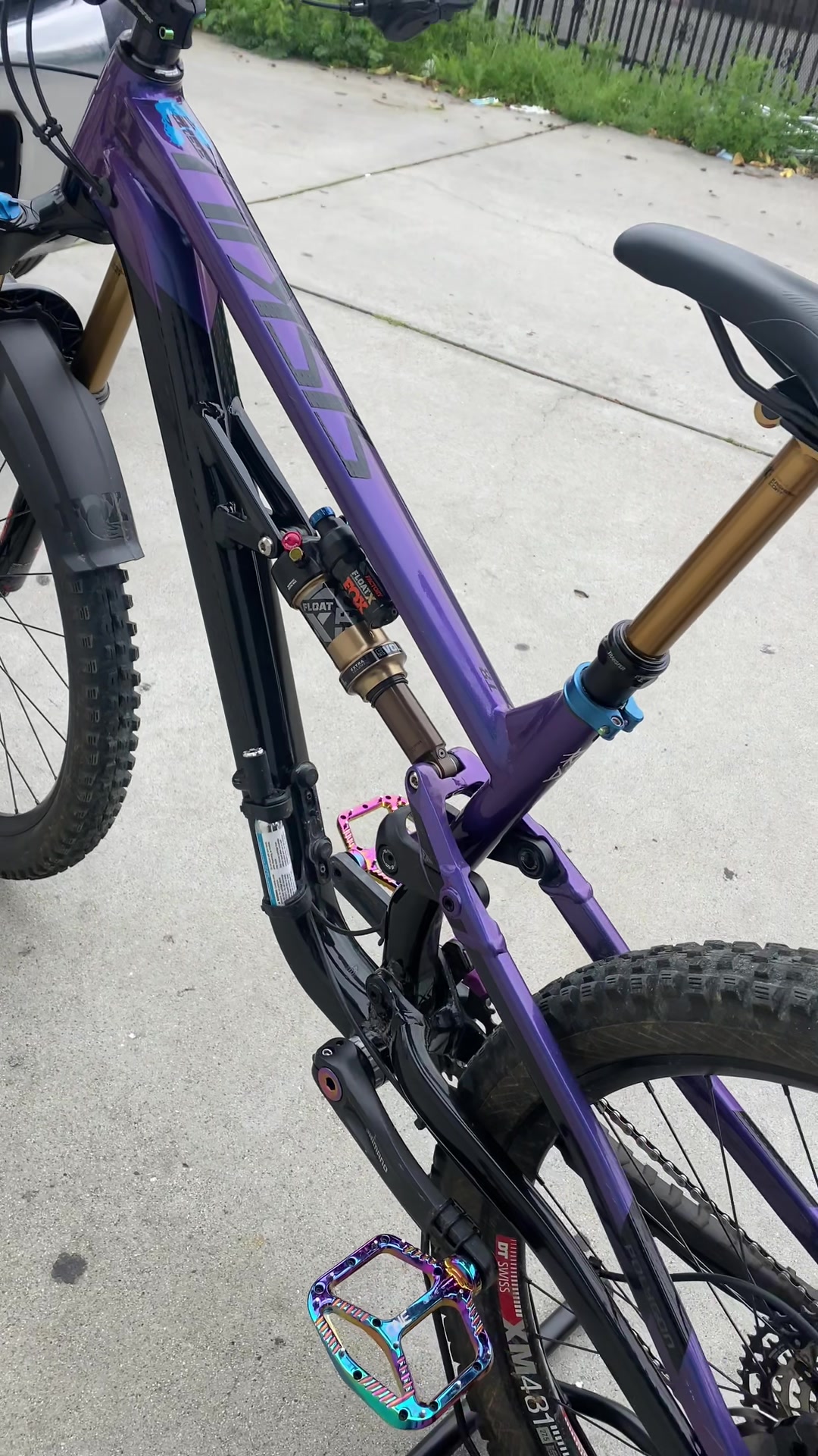 What is the exact model of the Tranz X dropper post on a Polygon bike?