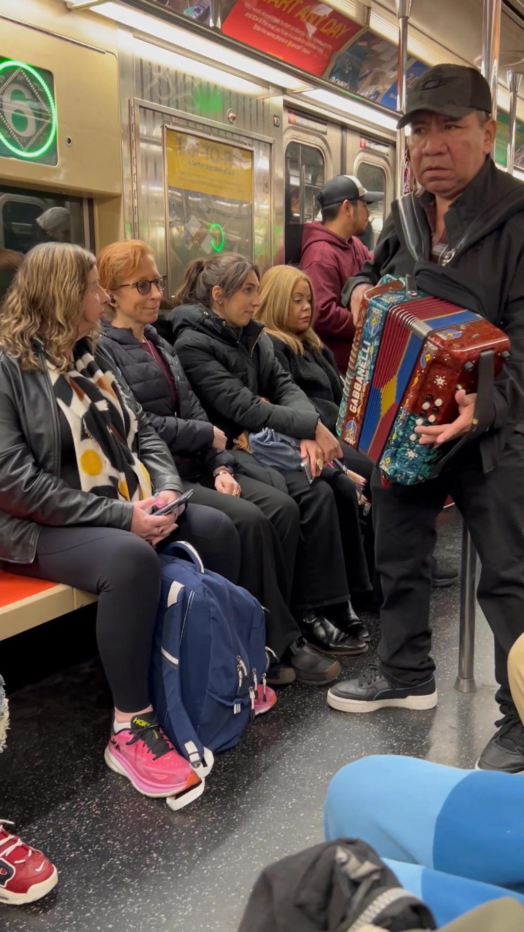 New York City, NY subway action on Lexington Avenue