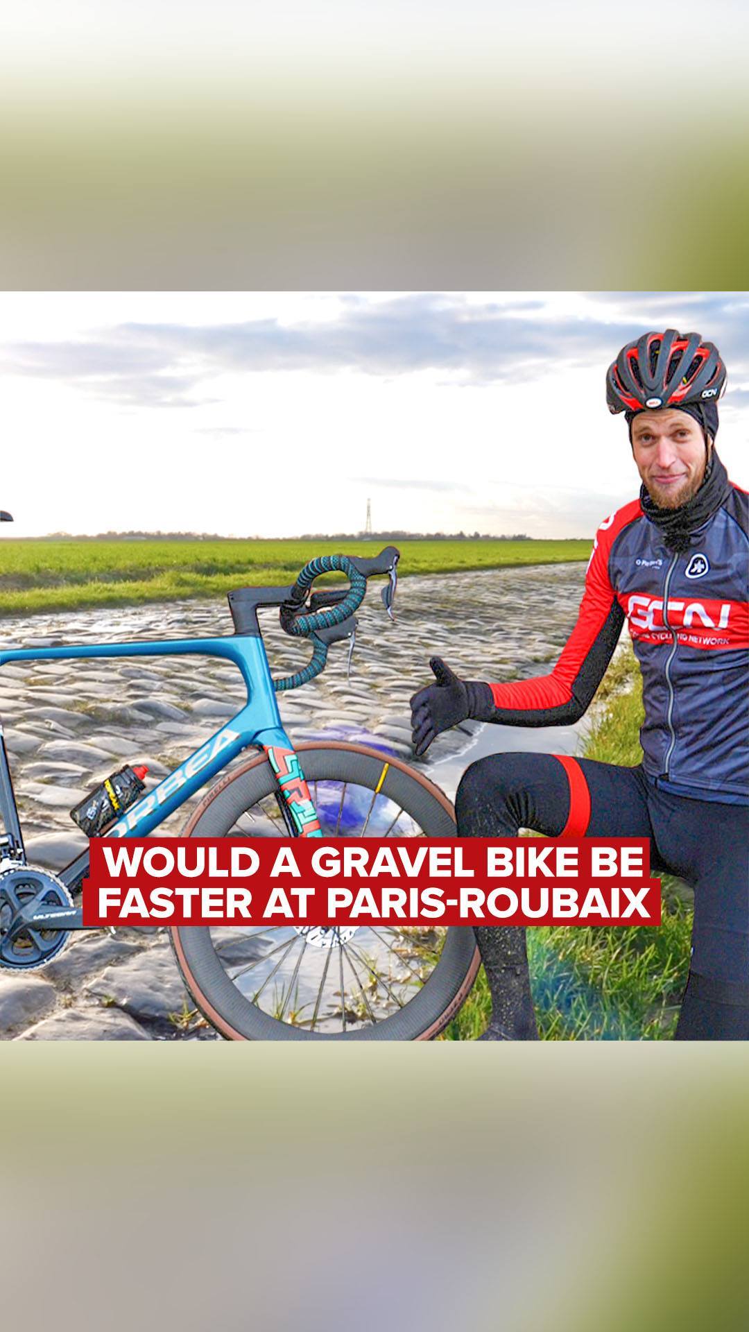 The cobbled roads of Paris Roubaix are absolutely brutal. Designed for ...