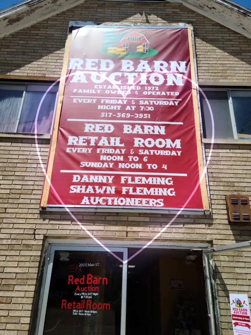 6/14/24' Red Barn Auction and Retail Room's open today!!! Retail Room