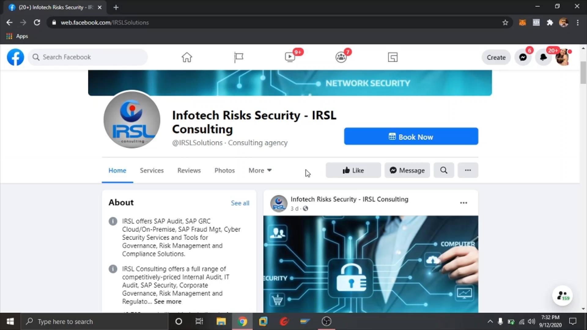 Infotech Risks Security - IRSL Consulting - Home
