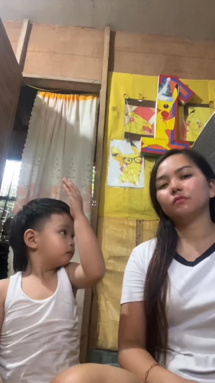 Baby pajud daw siya hehehe #trendvideo #argentaitrend #motherandson # ...