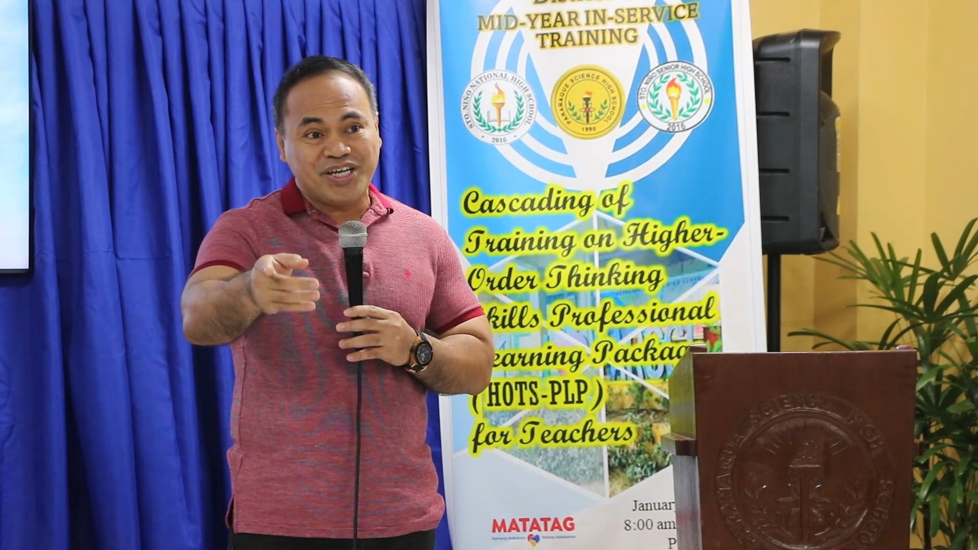 🎥Let us watch some snippets of the school principal, Mr. Ruel Grafil's ...
