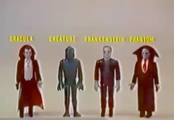 Universal Mini Monsters from Remco toy commercial, 1981 | Horror Ads