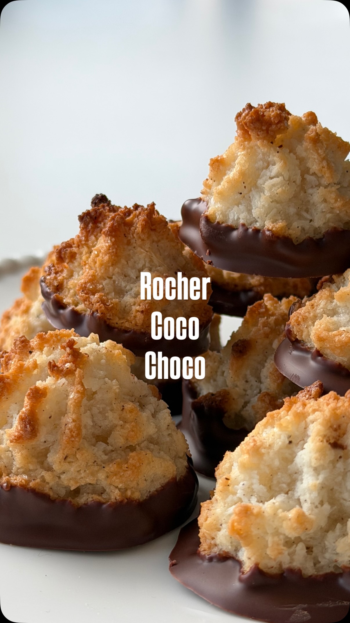 Rocher-Coco-Choco Pour une vingtaine de rochers 5 blanc d’oeufs 250 g ...