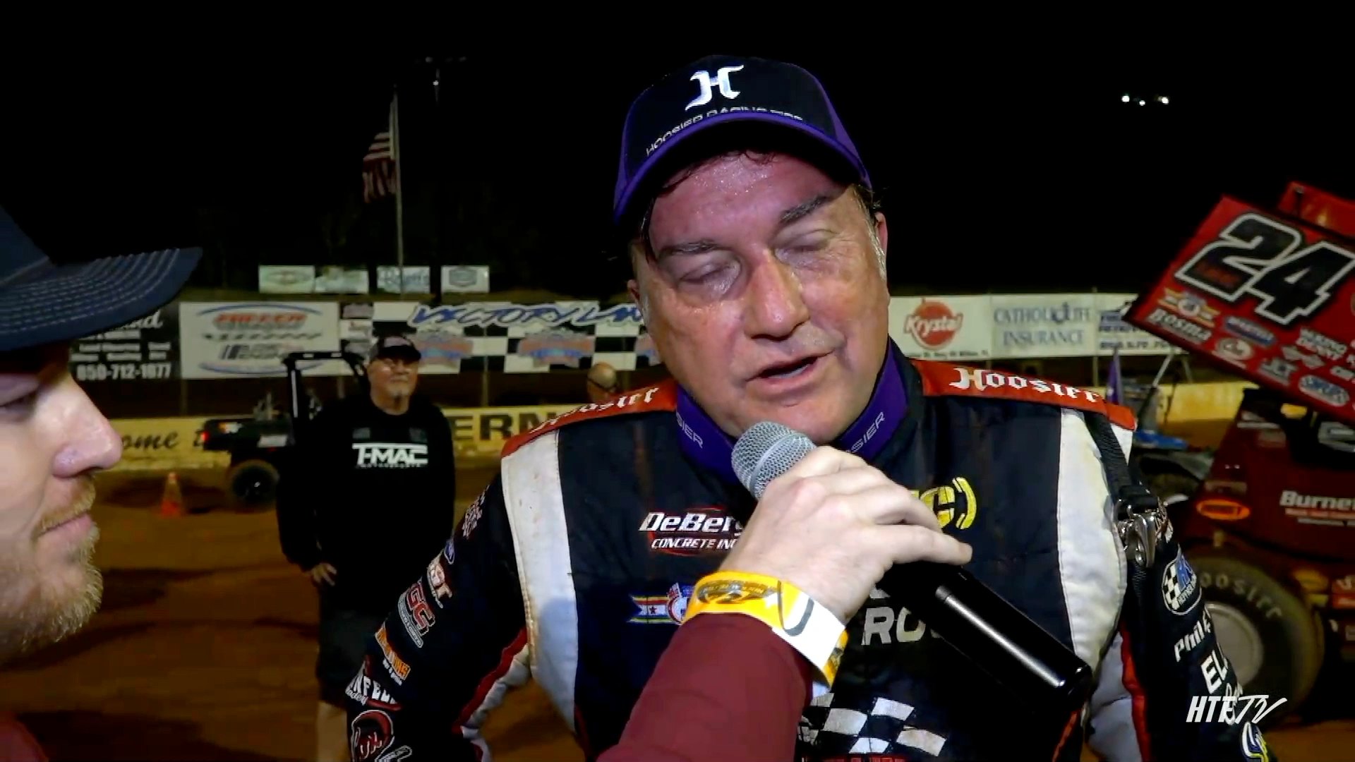Terry McCarl completed the weekend sweep with an impressive performance ...